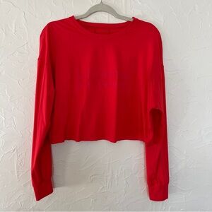 Lululemon Long Sleeve Cropped Shirt